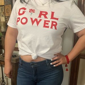 Girl power t shirt